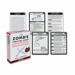 ISBN The Zombie Survival Guide Deck, Max Brooks, Cartes, Potter Style, 22/07/2008, Format des cartes, 1 pièce(s)