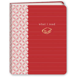 What I Read Red Mini Journal by Potter Gift