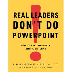 ISBN Real Leaders Don’t Do PowerPoint livre Couverture rigide