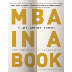 ISBN MBA in a Book, Livre broché, 450 pages