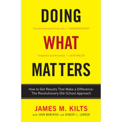 ISBN Doing What Matters livre