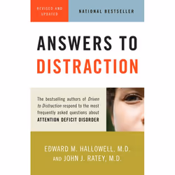 ISBN ANSWERS TO DISTRACTION, Livre broché, 368 pages