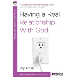 ISBN Having a Real Relationship with God livre