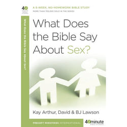 ISBN What Does the Bible Say About Sex? livre