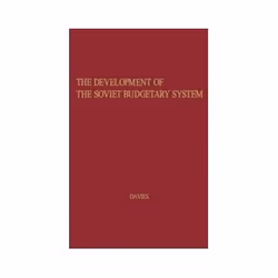 ISBN Development Of The Soviet Budgetary System, Business &amp; finance, Anglais, Couverture rigide