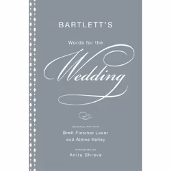 ISBN Bartlett's Words for the Wedding, Anglais, Couverture rigide, 224 pages