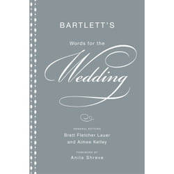 ISBN Bartlett's Words for the Wedding Couverture rigide