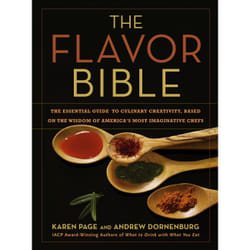 ISBN The Flavor Bible livre Cooking Anglais Couverture rigide