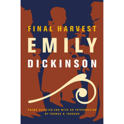 ISBN Final Harvest livre poésie Anglais