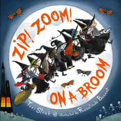 ISBN Zip! Zoom! On a Broom livre Pour enfants Anglais Couverture rigide