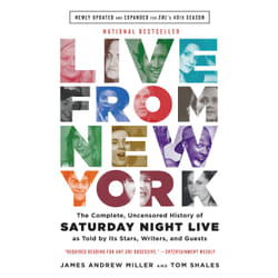 ISBN Live From New York livre Art & design Anglais