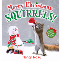 ISBN Merry Christmas, Squirrels!, Pour enfants, Anglais, Couverture rigide, 32 pages