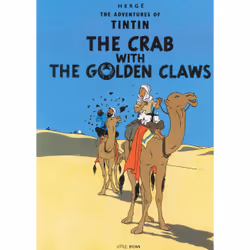 ISBN The Crab with the Golden Claws, Pour enfants, Anglais, Livre broché, 62 pages