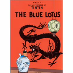ISBN The Blue Lotus, Pour enfants, Anglais, Livre broché, 62 pages