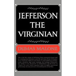 ISBN Jefferson the Virginian - Volume I livre histoire Anglais Couverture rigide