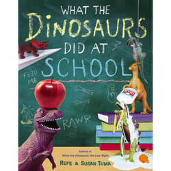 ISBN What the Dinosaurs Did at School livre Pour enfants Anglais Couverture rigide