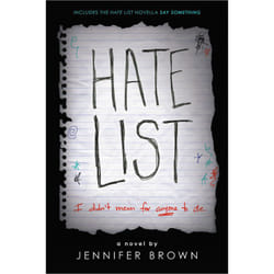 ISBN Hate List livre enfants & adolescents Anglais