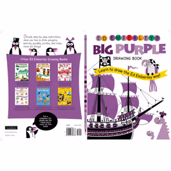 ISBN Ed Emberley's Big Purple Drawing Book, Pour enfants, Anglais, Livre broché, 96 pages