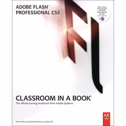 Pearson Education Adobe Flash Professional CS5, Logiciel de conception Web, Anglais, 384 pages, Adobe Press, CD