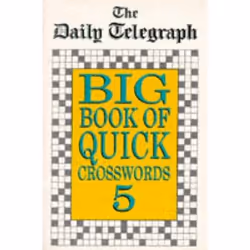 ISBN Daily Telegraph Big Book Quick Crosswords Book 5, Anglais, Livre broché, 288 pages