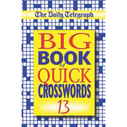 ISBN The Daily Telegraph Big Book of Quick Crosswords 13