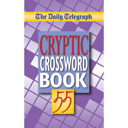 ISBN Daily Telegraph Cryptic Crossword Book 55