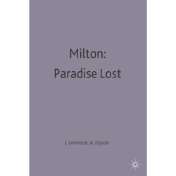 ISBN Milton: Paradise Lost, Anglais, Livre broché, 244 pages