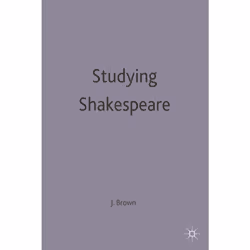 ISBN Studying Shakespeare, Anglais, Livre broché, 189 pages