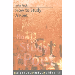 ISBN How to Study a Poet, Anglais, Livre broché, 186 pages