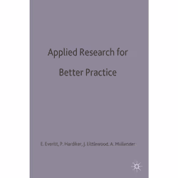 ISBN Applied Research for Better Practice, Anglais, Livre broché, 157 pages