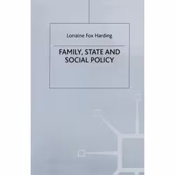 ISBN Family, State and Social Policy, Anglais, Livre broché, 276 pages