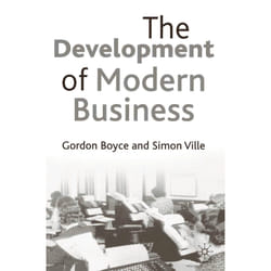 ISBN The Development of Modern Business