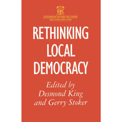 ISBN Rethinking Local Democracy
