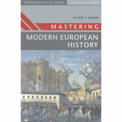 ISBN Mastering Modern European History, Anglais, Livre broché, 497 pages