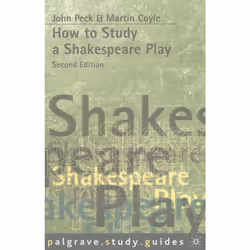 ISBN How to Study a Shakespeare Play, Anglais, Livre broché, 264 pages