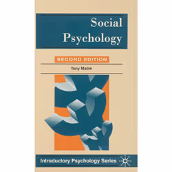 ISBN Social Psychology, Anglais, Livre broché, 288 pages