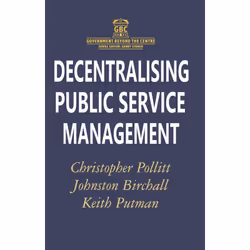ISBN Decentralising Public Service Management, Anglais, Livre broché, 211 pages