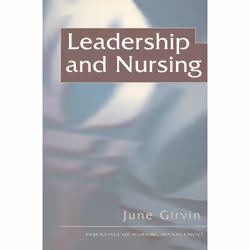 ISBN Leadership and Nursing, Anglais, Livre broché, 120 pages