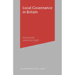 ISBN Local Governance in Britain, Anglais, Couverture rigide, 263 pages