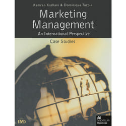 ISBN Marketing Management: An International Perspective