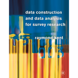 ISBN Data Construction and Data Analysis for Survey Research, Anglais, Livre broché, 248 pages
