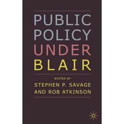 ISBN Public Policy under Blair