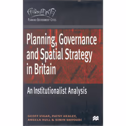 ISBN Planning, Governance and Spatial Strategy in Britain, Anglais, Livre broché, 314 pages