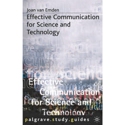 ISBN Effective Communication for Science and Technology