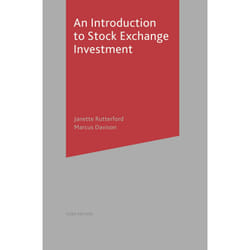 ISBN An Introduction to Stock Exchange Investment