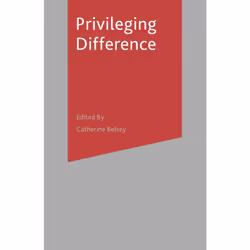 ISBN Privileging Difference, Anglais, Livre broché, 168 pages
