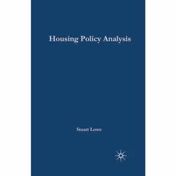 ISBN Housing Policy Analysis, Anglais, Couverture rigide, 327 pages