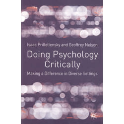 ISBN Doing Psychology Critically