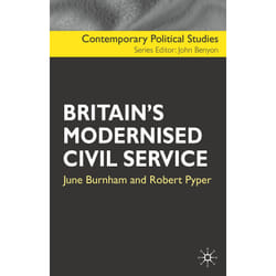ISBN Britain's Modernised Civil Service