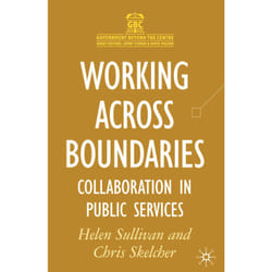 ISBN Working Across Boundaries Couverture rigide